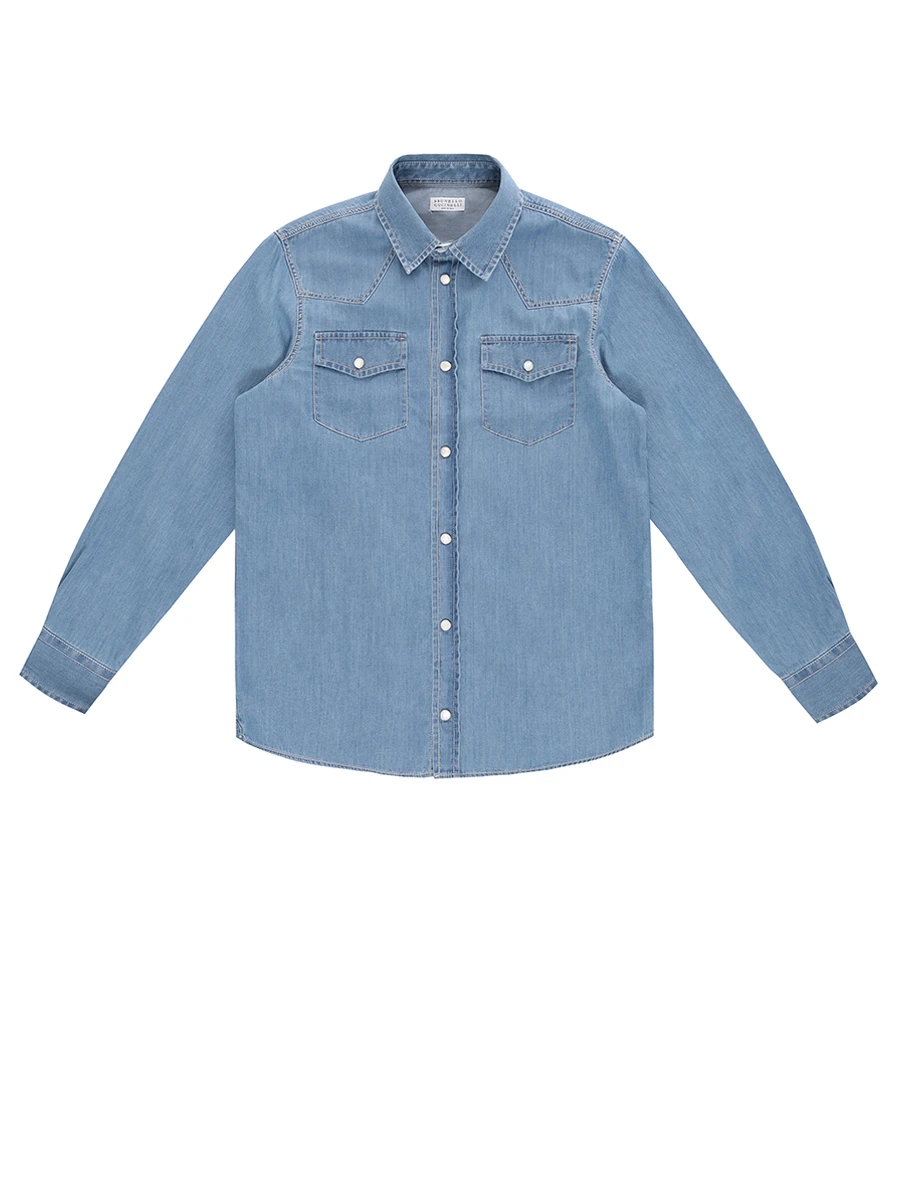 Рубашка джинсовая