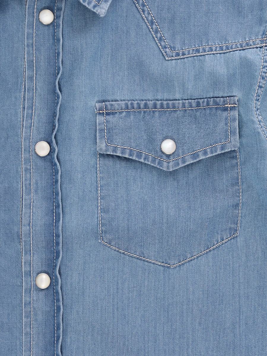 Рубашка джинсовая