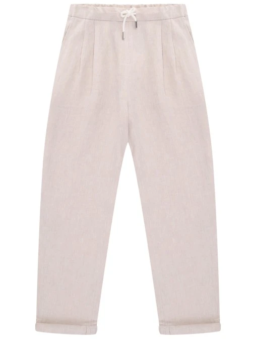 Брюки льняные BRUNELLO CUCINELLI