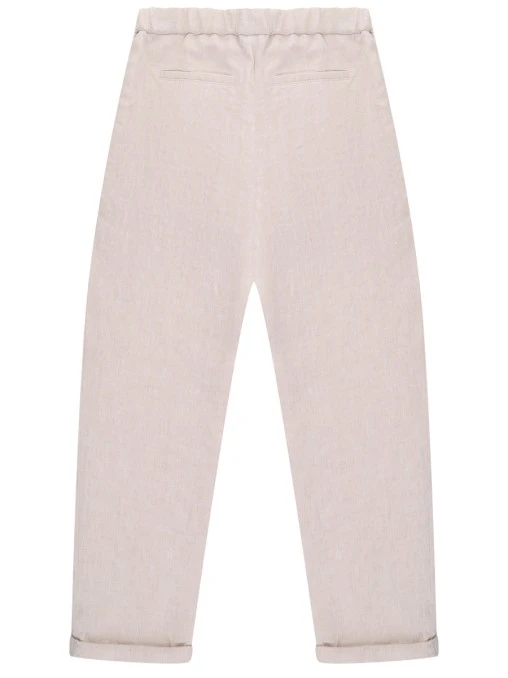 Брюки льняные BRUNELLO CUCINELLI
