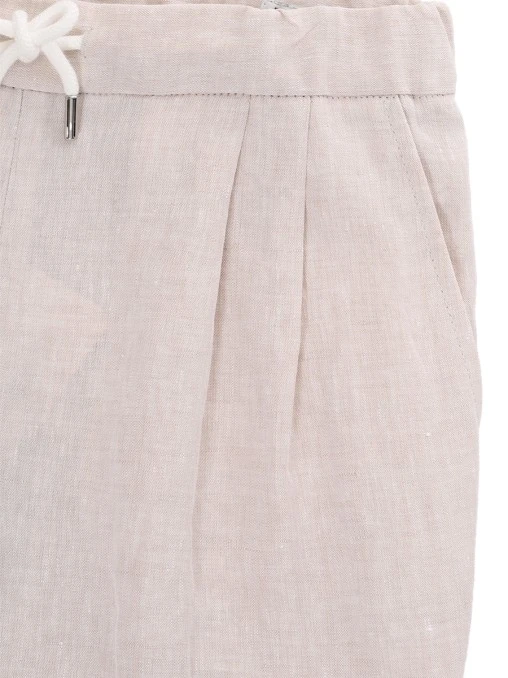 Брюки льняные BRUNELLO CUCINELLI