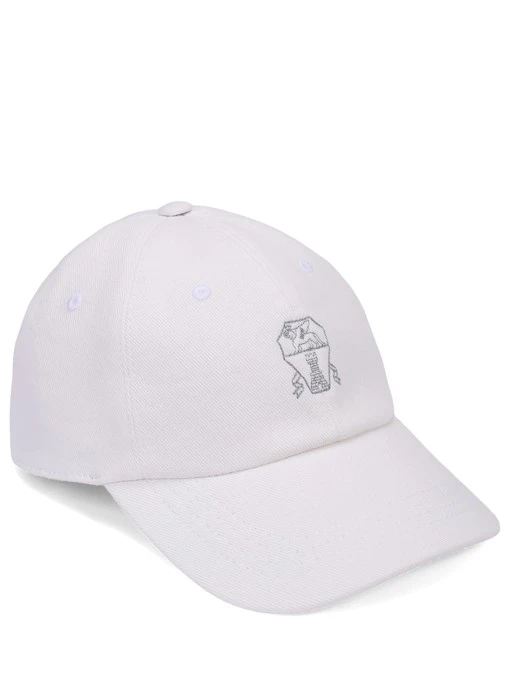 Бейсболка хлопковая BRUNELLO CUCINELLI