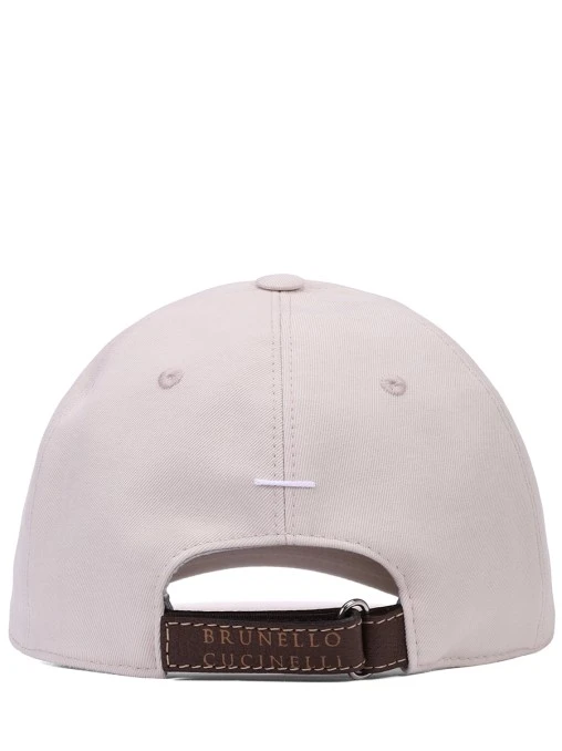 Бейсболка хлопковая BRUNELLO CUCINELLI
