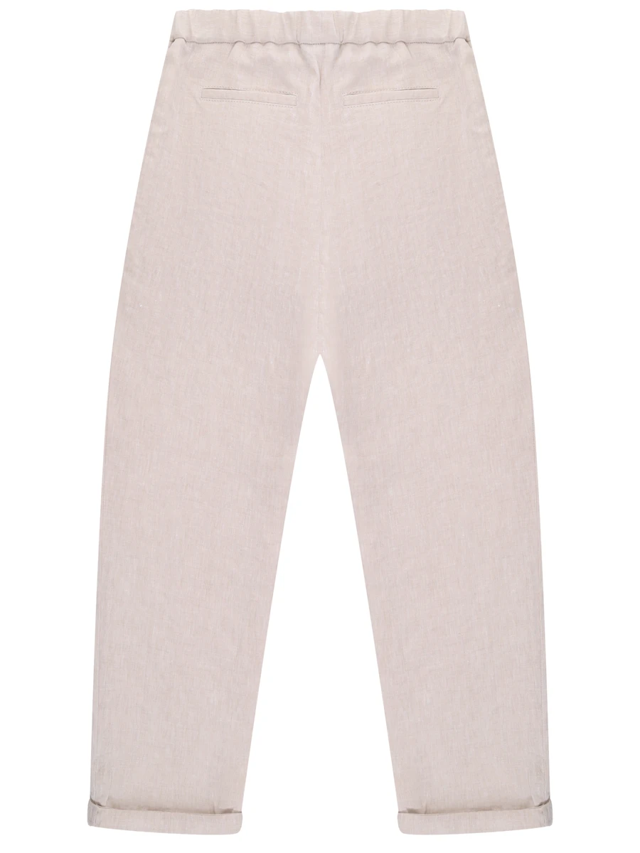 Брюки льняные