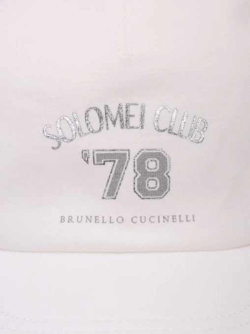 Бейсболка хлопковая BRUNELLO CUCINELLI