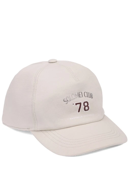 Бейсболка хлопковая BRUNELLO CUCINELLI