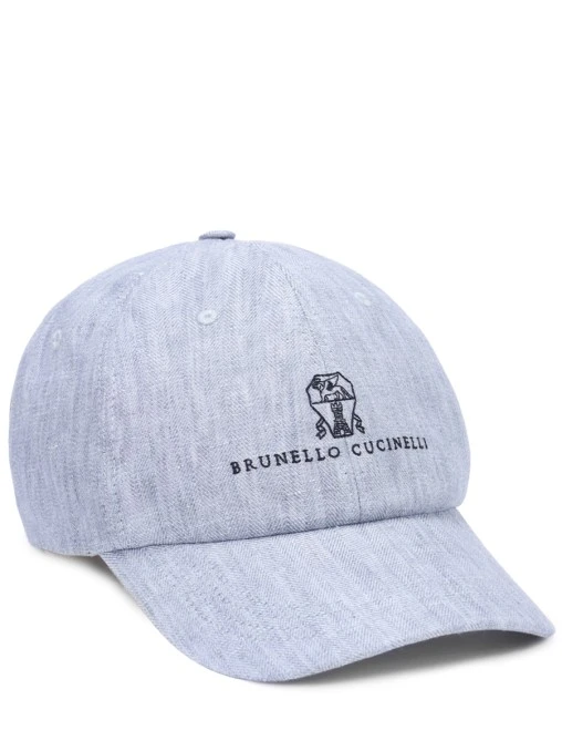Бейсболка льняная BRUNELLO CUCINELLI