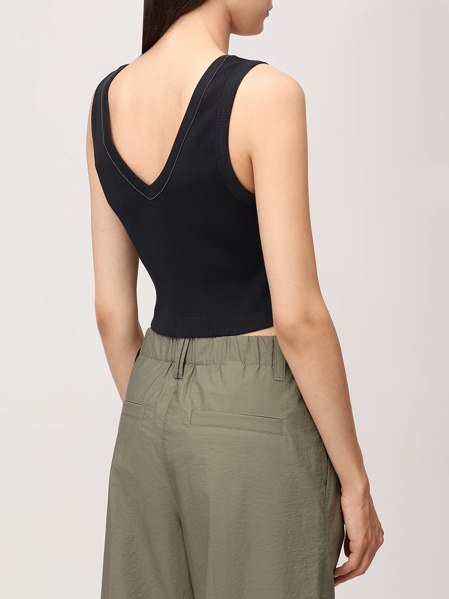 Топ хлопковый