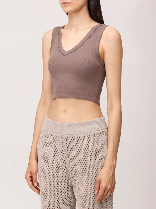 Топ хлопковый BRUNELLO CUCINELLI