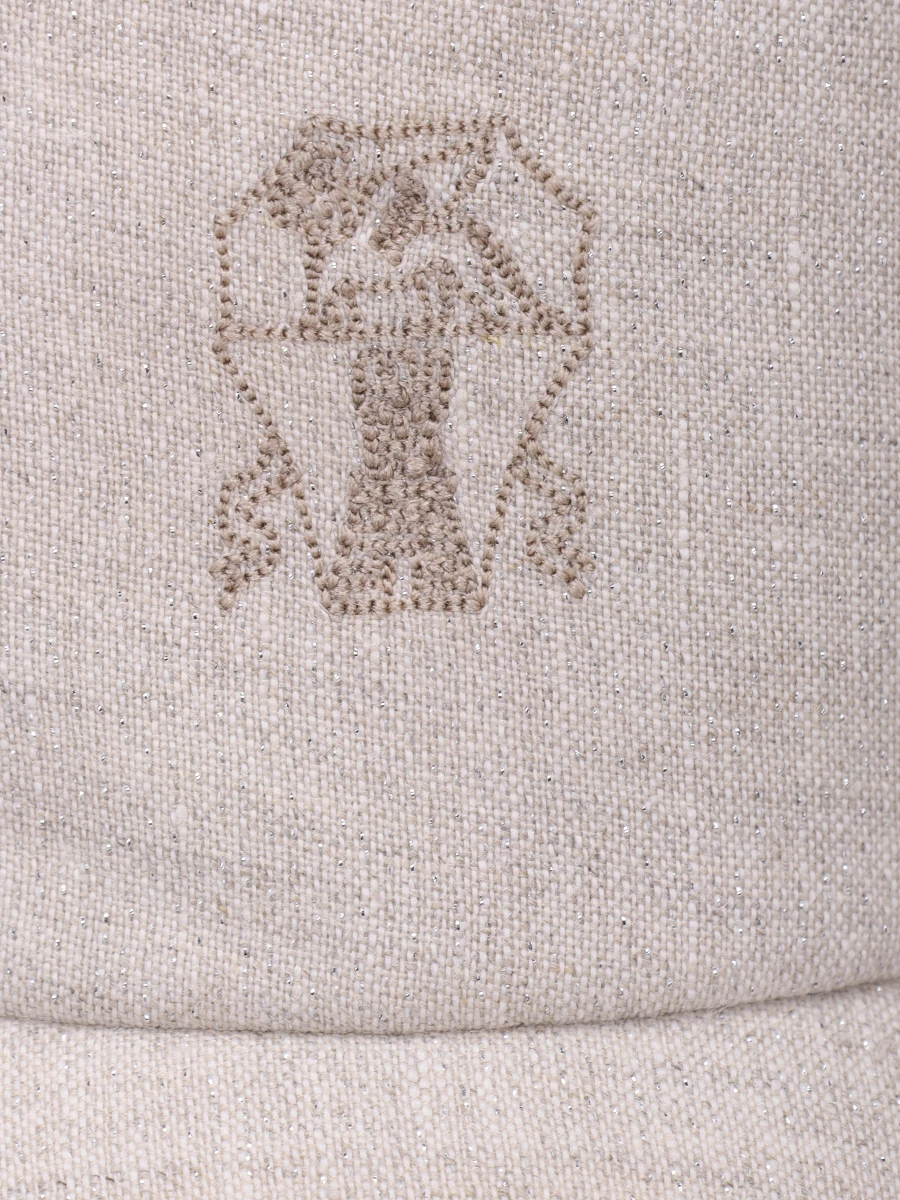 Бейсболка льняная