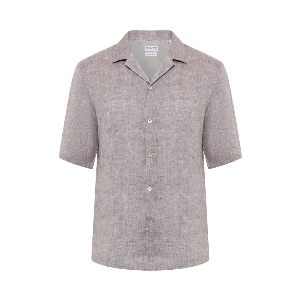 Рубашка Regular Fit льняная