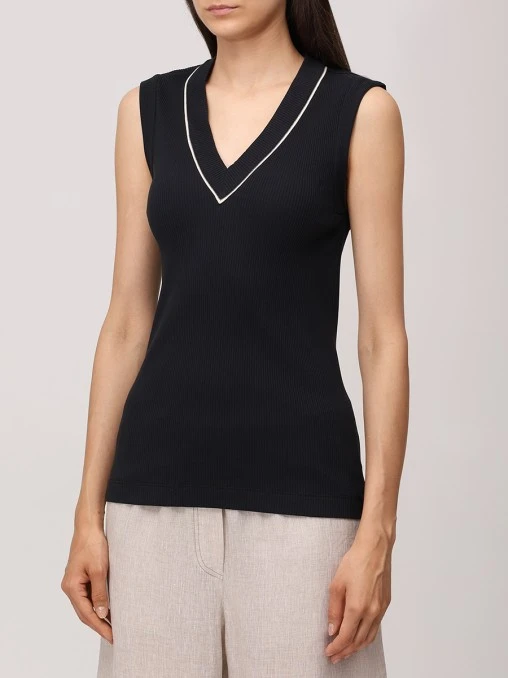 Топ хлопковый BRUNELLO CUCINELLI