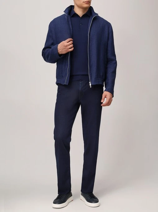 Поло хлопковое BRUNELLO CUCINELLI