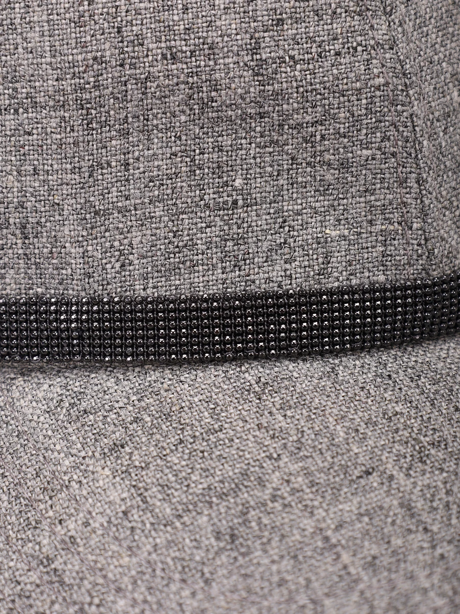 Бейсболка льняная