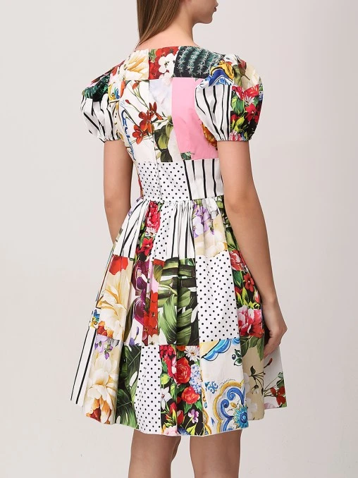 Платье хлопковое DOLCE & GABBANA