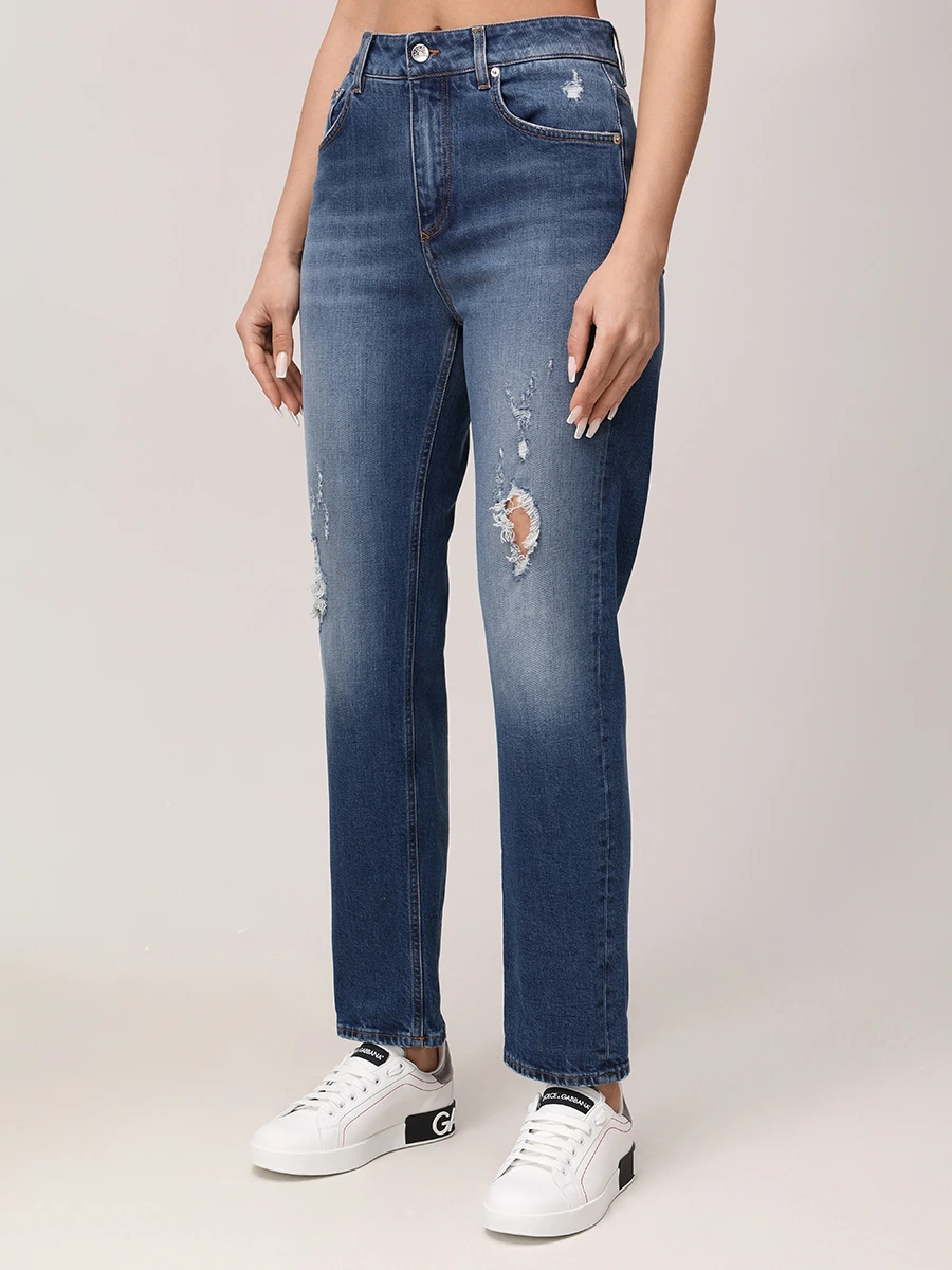 Джинсы хлопковые