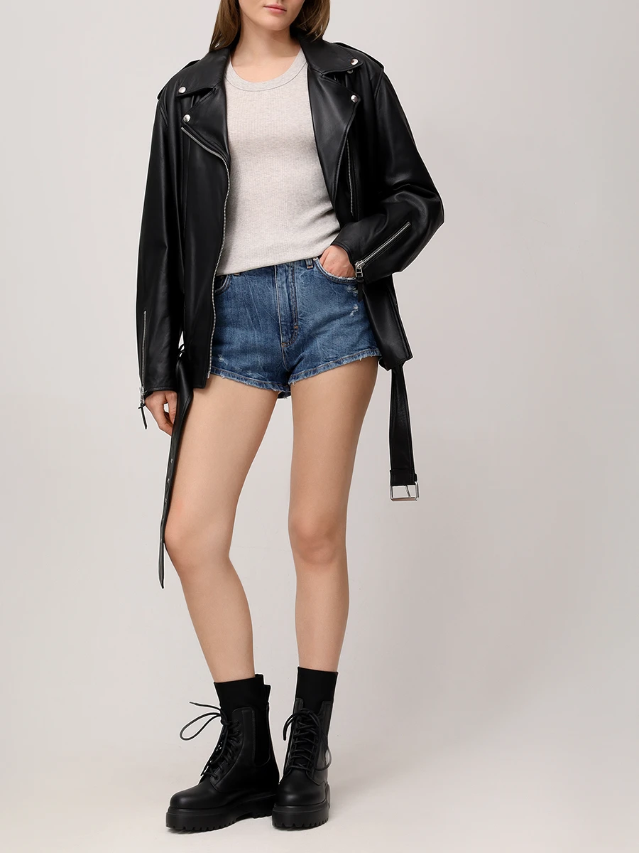 Шорты джинсовые