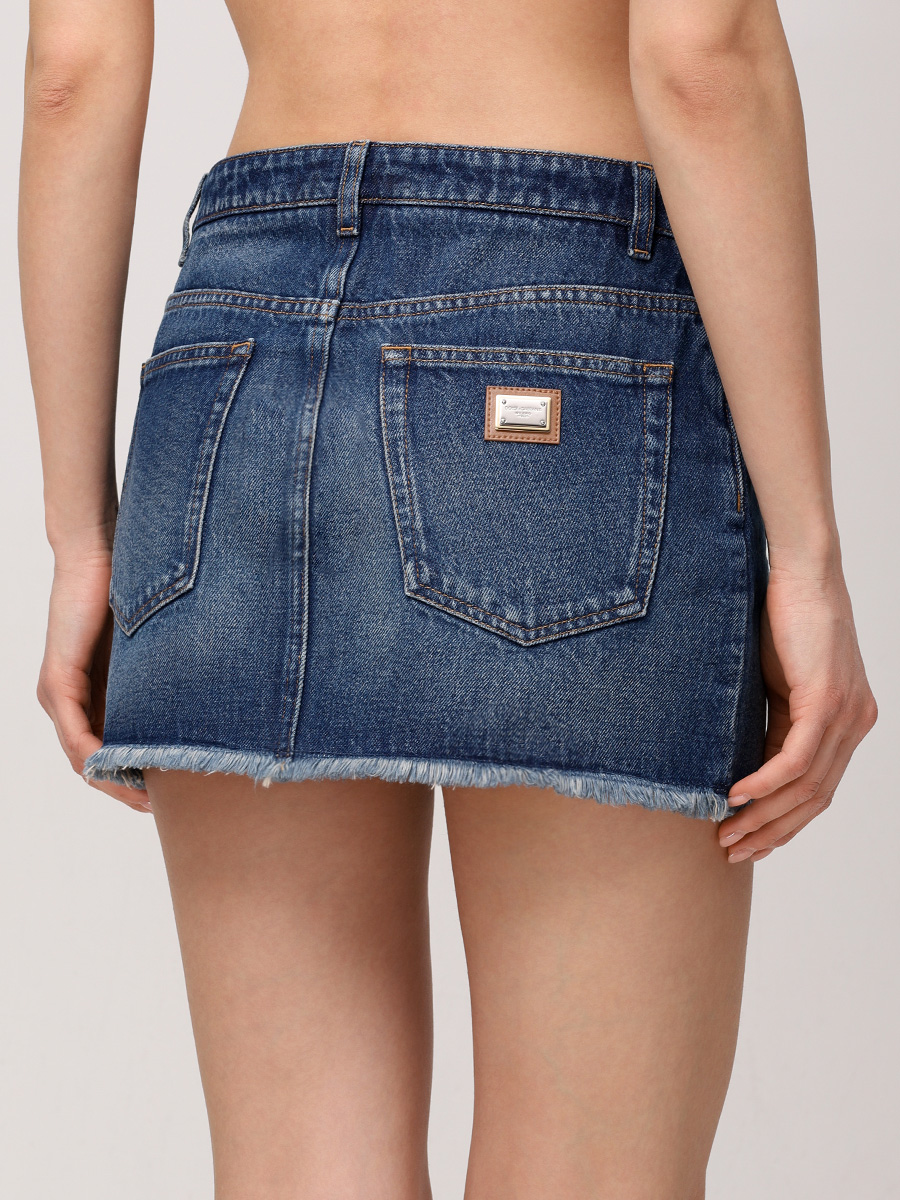 Юбка джинсовая