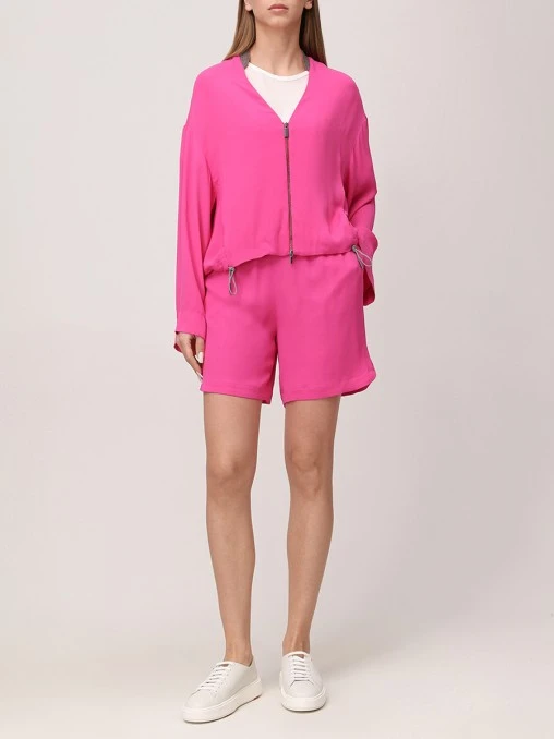 Бомбер из вискозы FABIANA FILIPPI