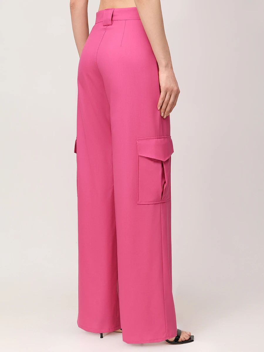 Брюки-карго шерстяные