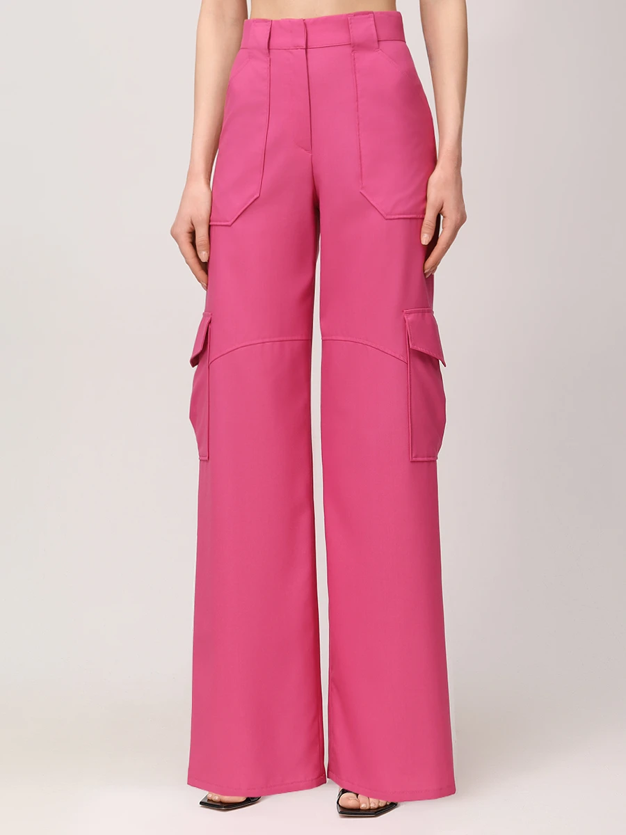 Брюки-карго шерстяные