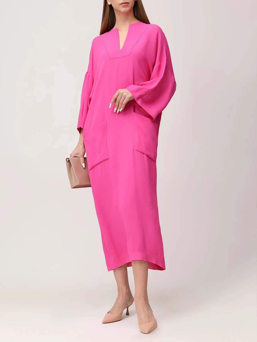 Платье из вискозы