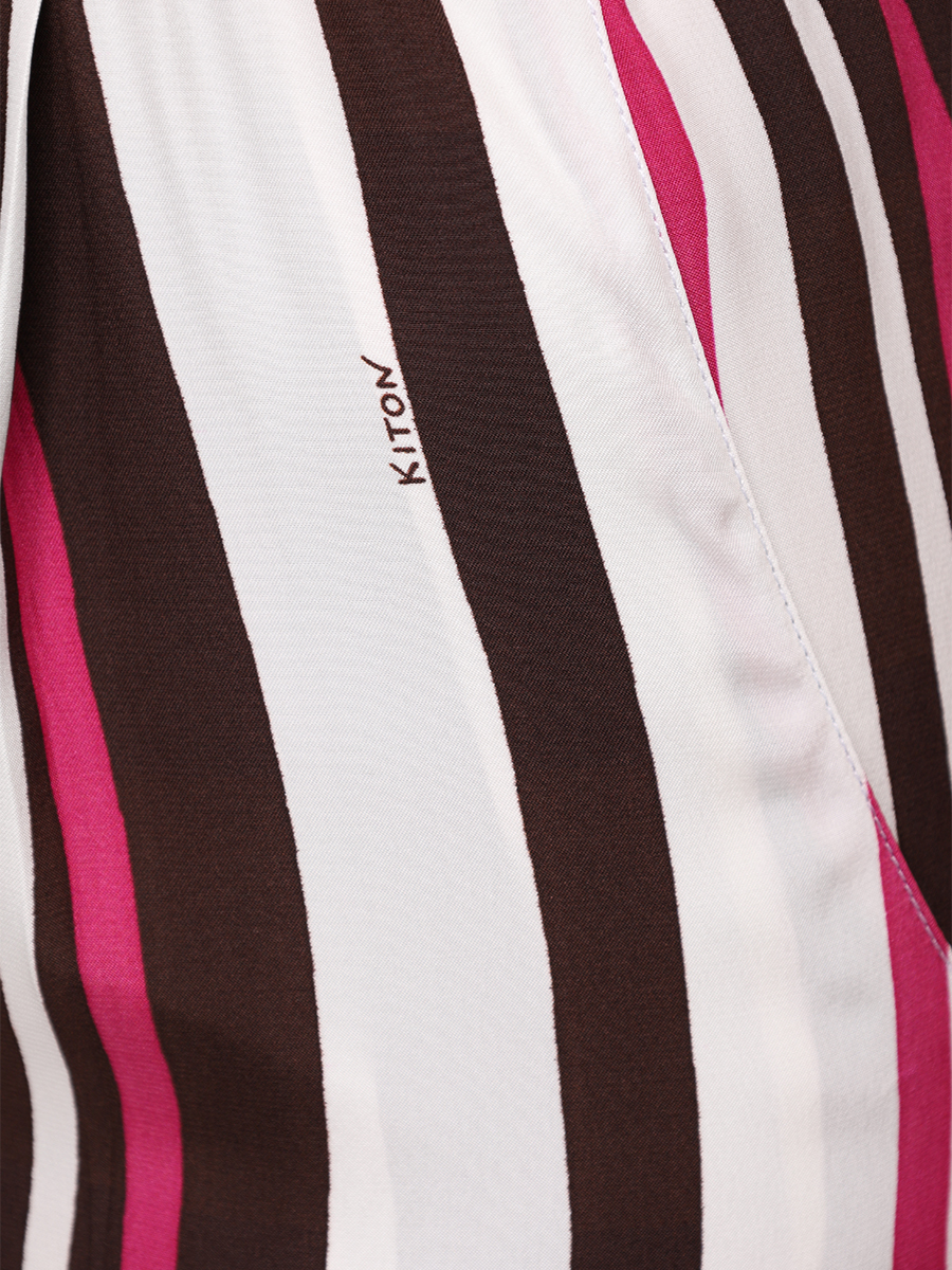 Брюки шелковые