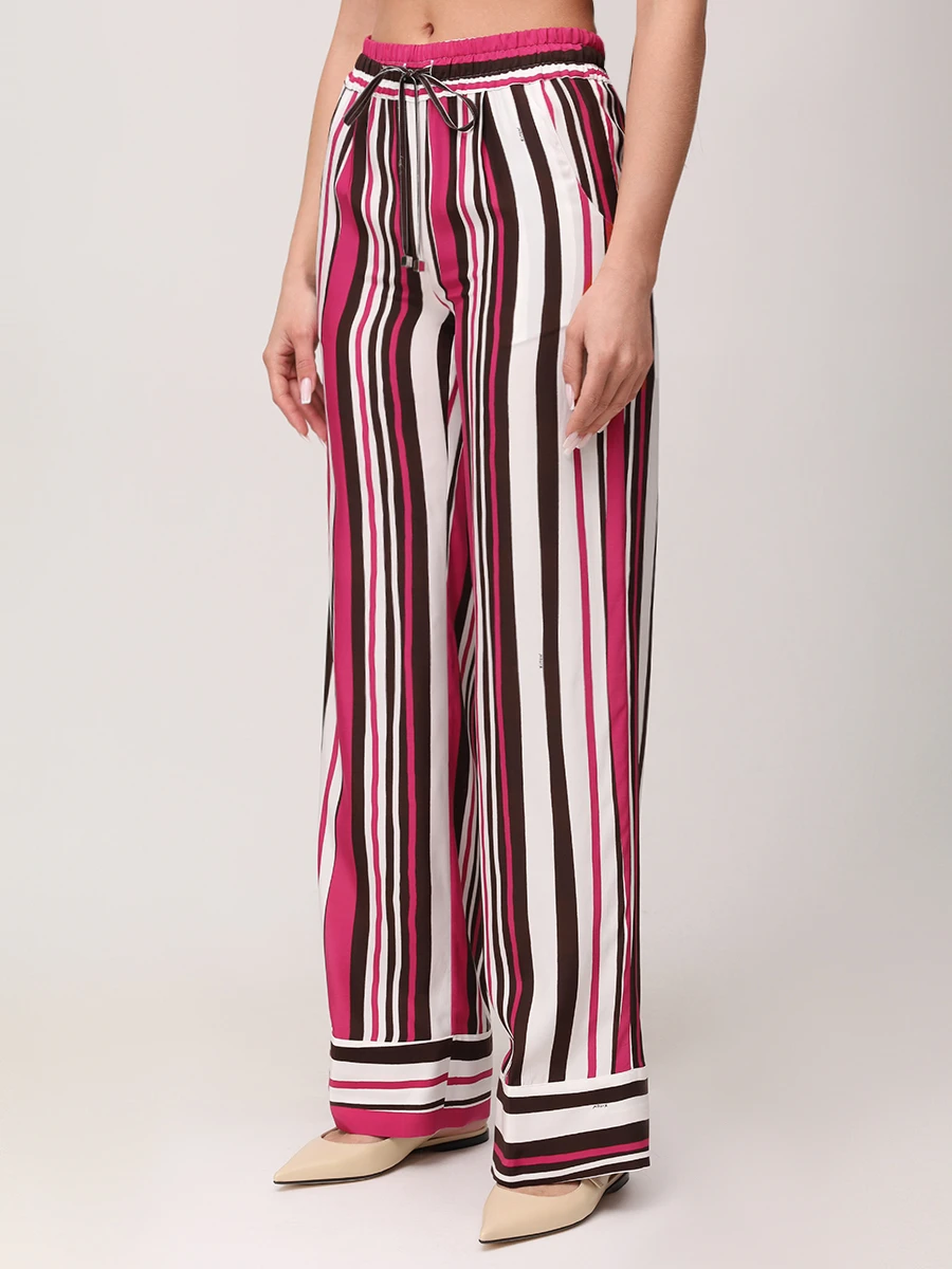 Брюки шелковые