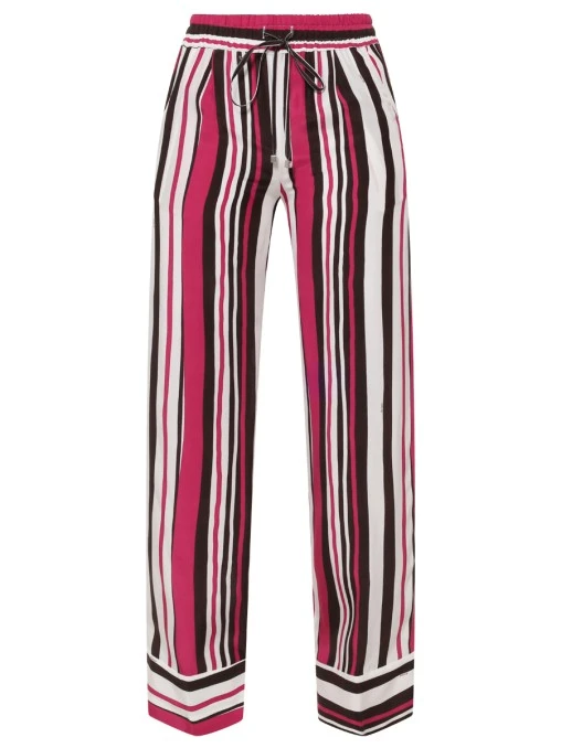 Брюки шелковые KITON