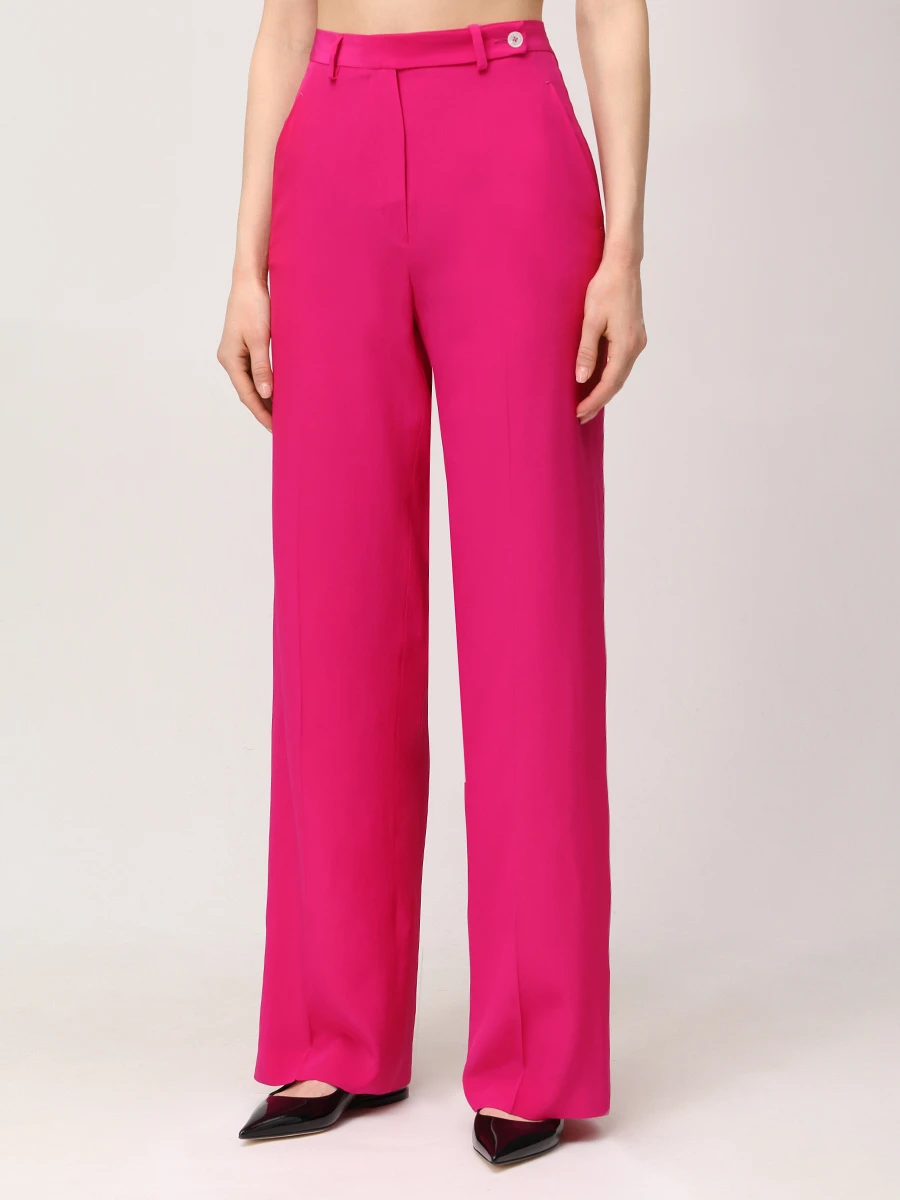 Брюки шелковые