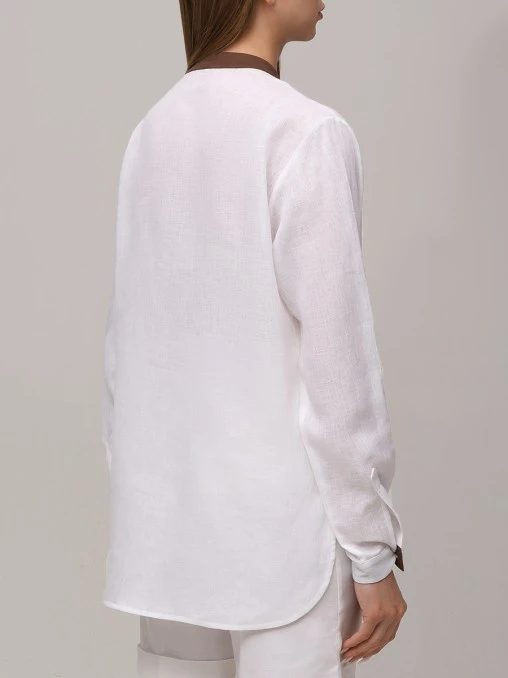 Рубашка льняная KITON