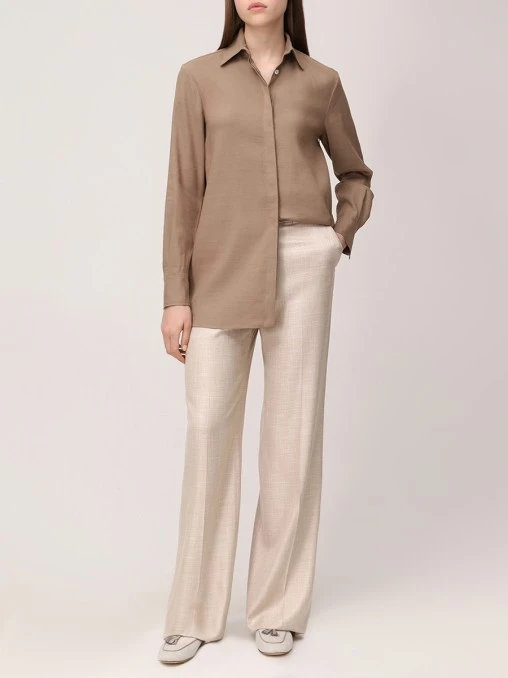 Рубашка льняная KITON