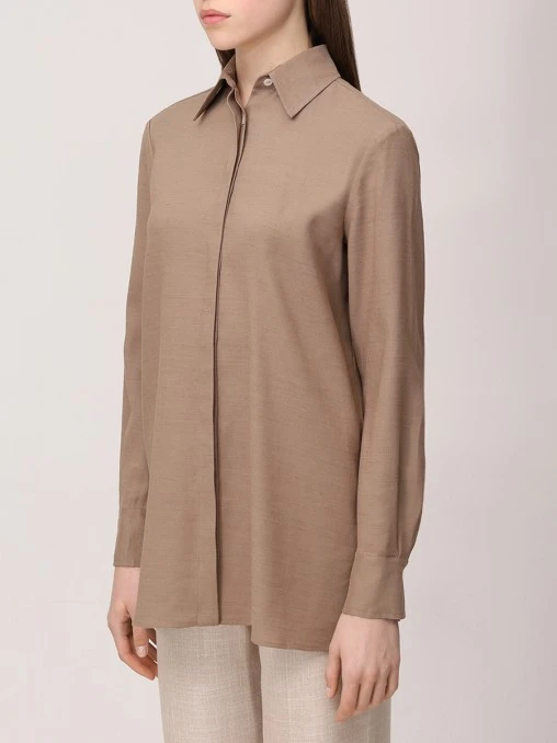 Рубашка льняная KITON