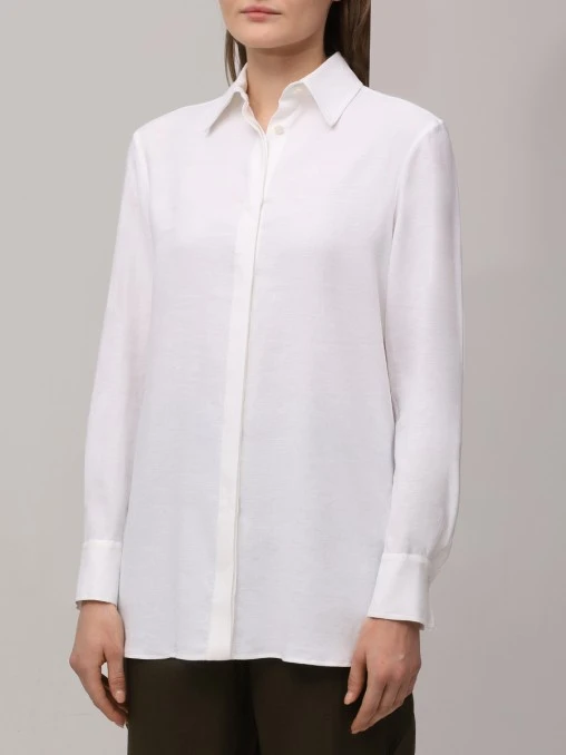 Рубашка льняная KITON