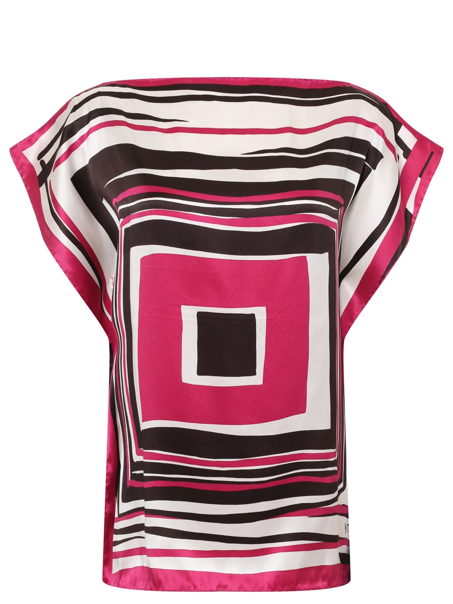 Топ шелковый