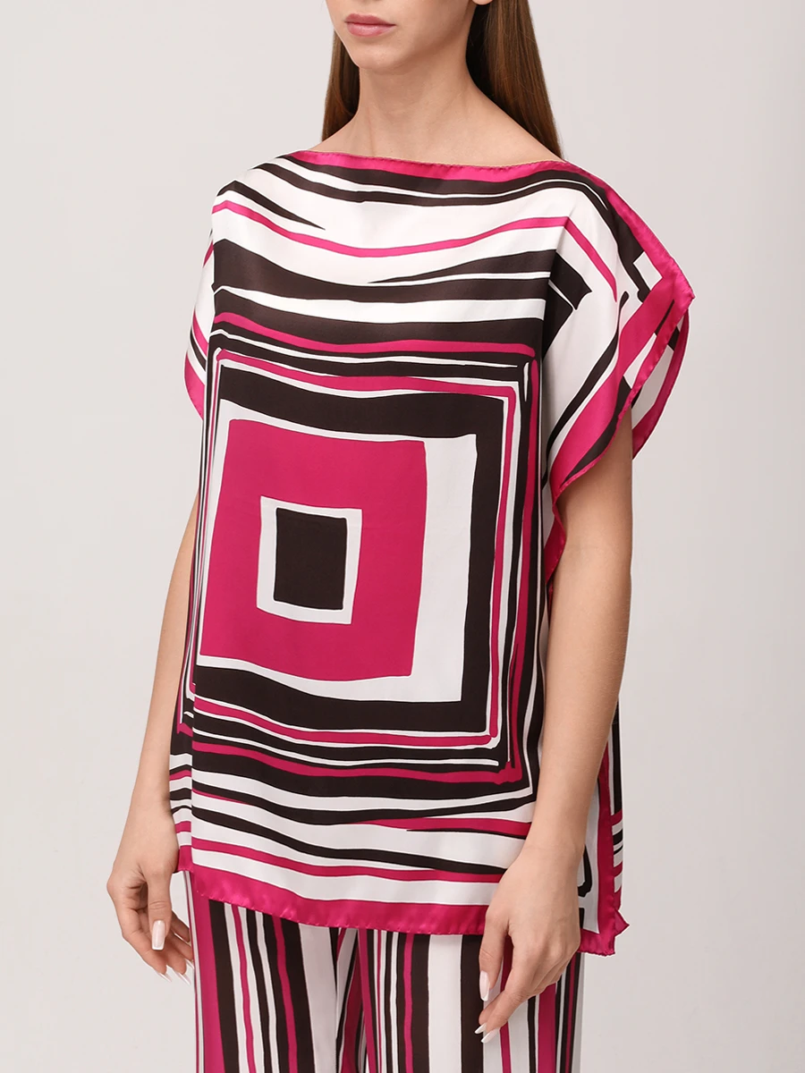 Топ шелковый