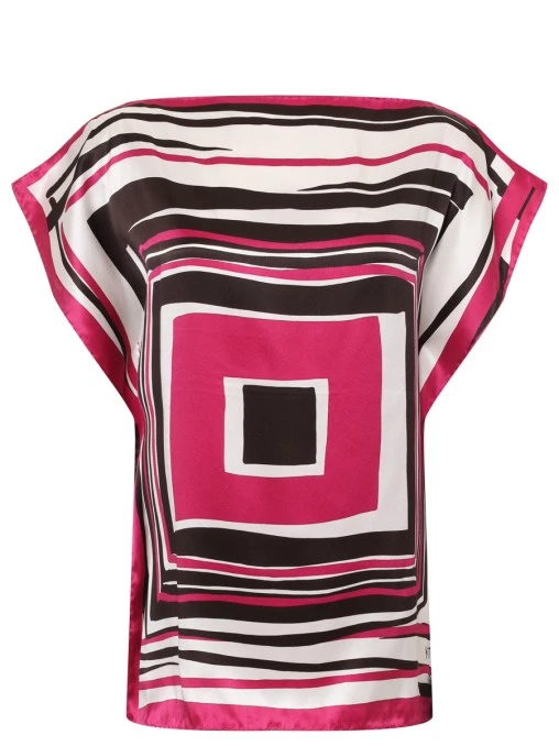 Топ шелковый KITON