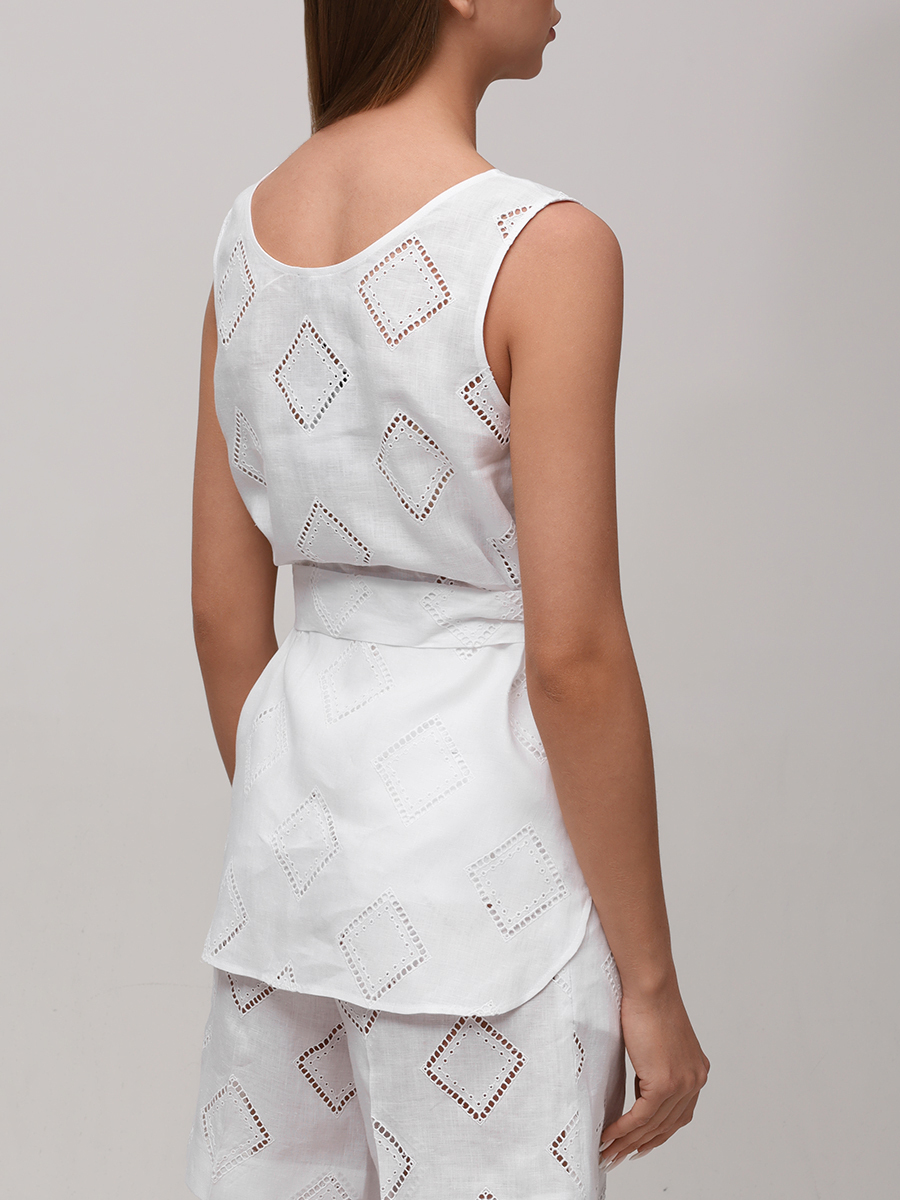 Топ льняной