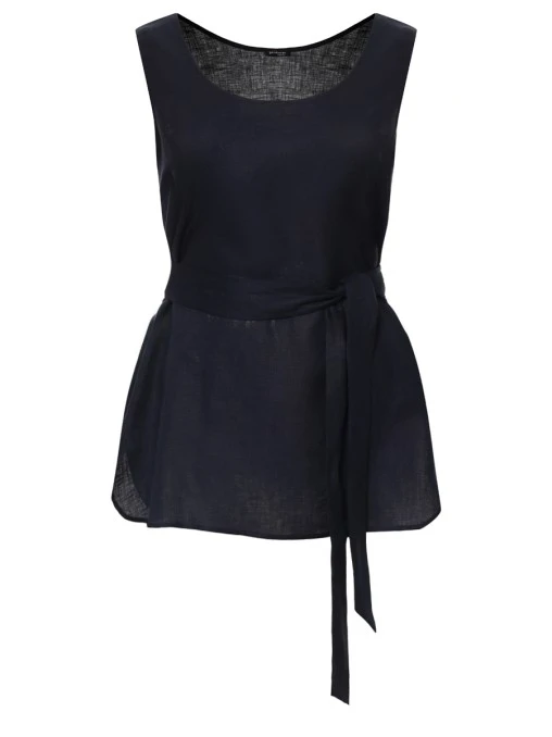 Топ льняной KITON