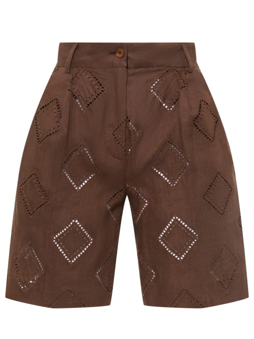 Шорты льняные KITON