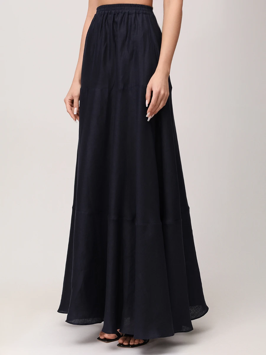 Юбка льняная