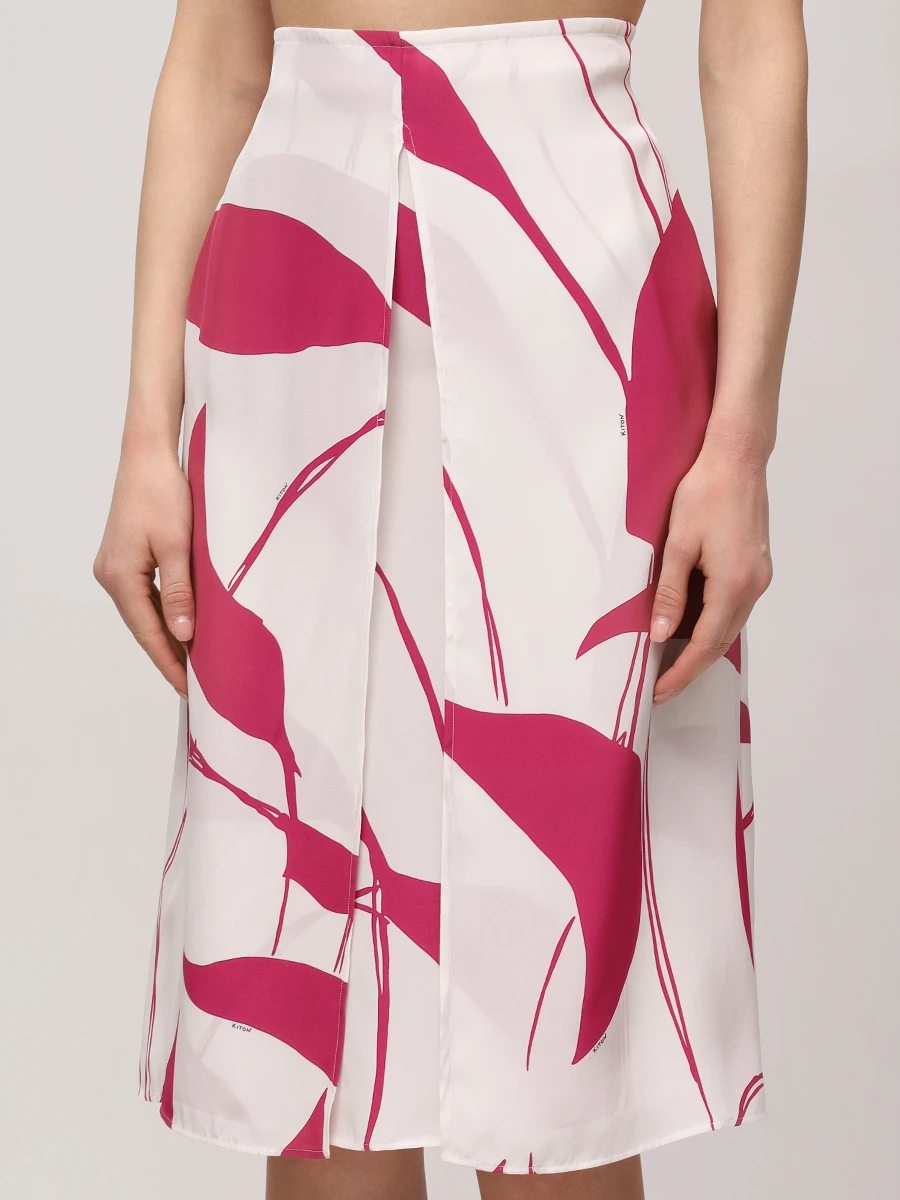 Юбка шелковая