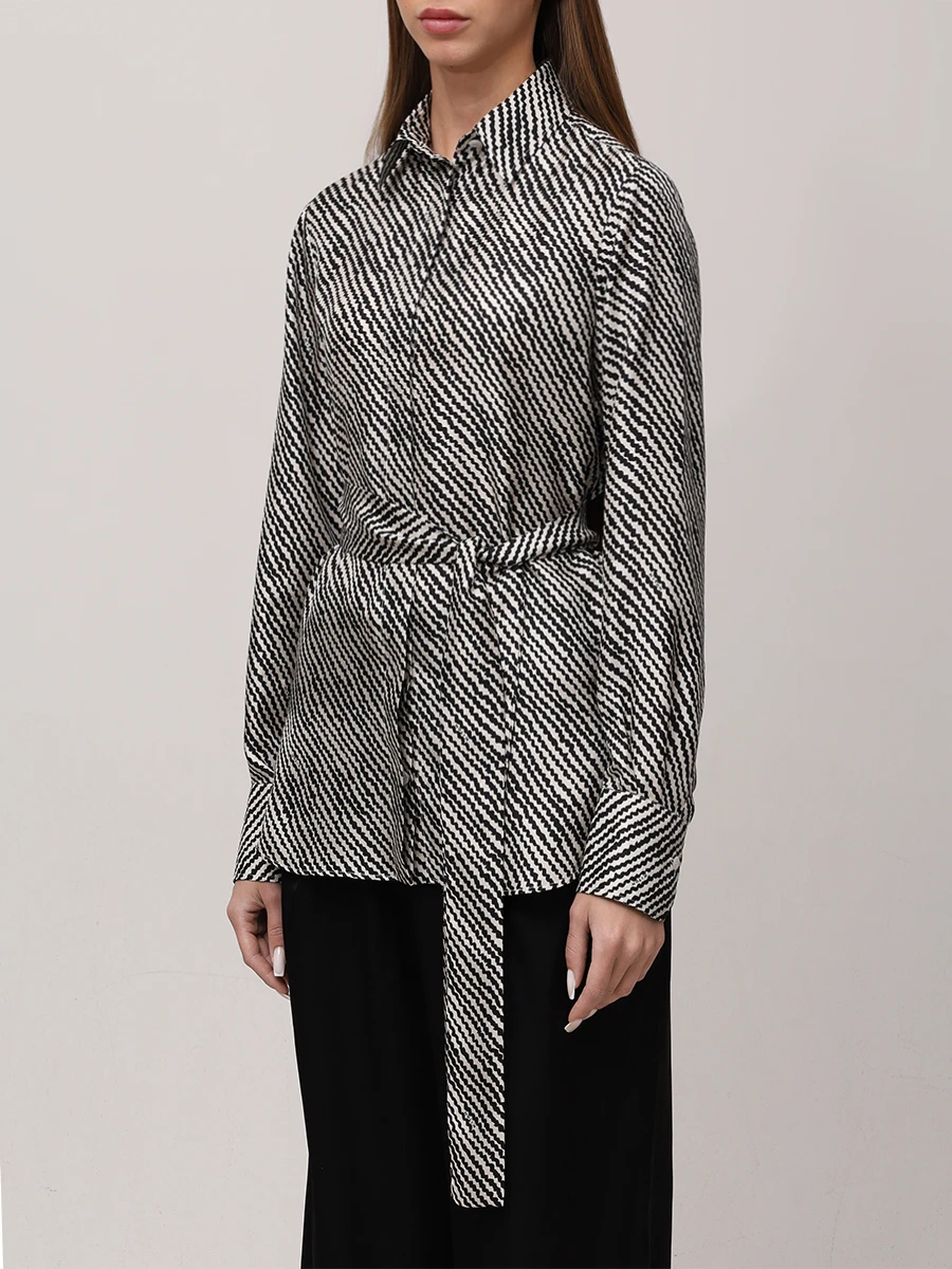 Блуза шелковая