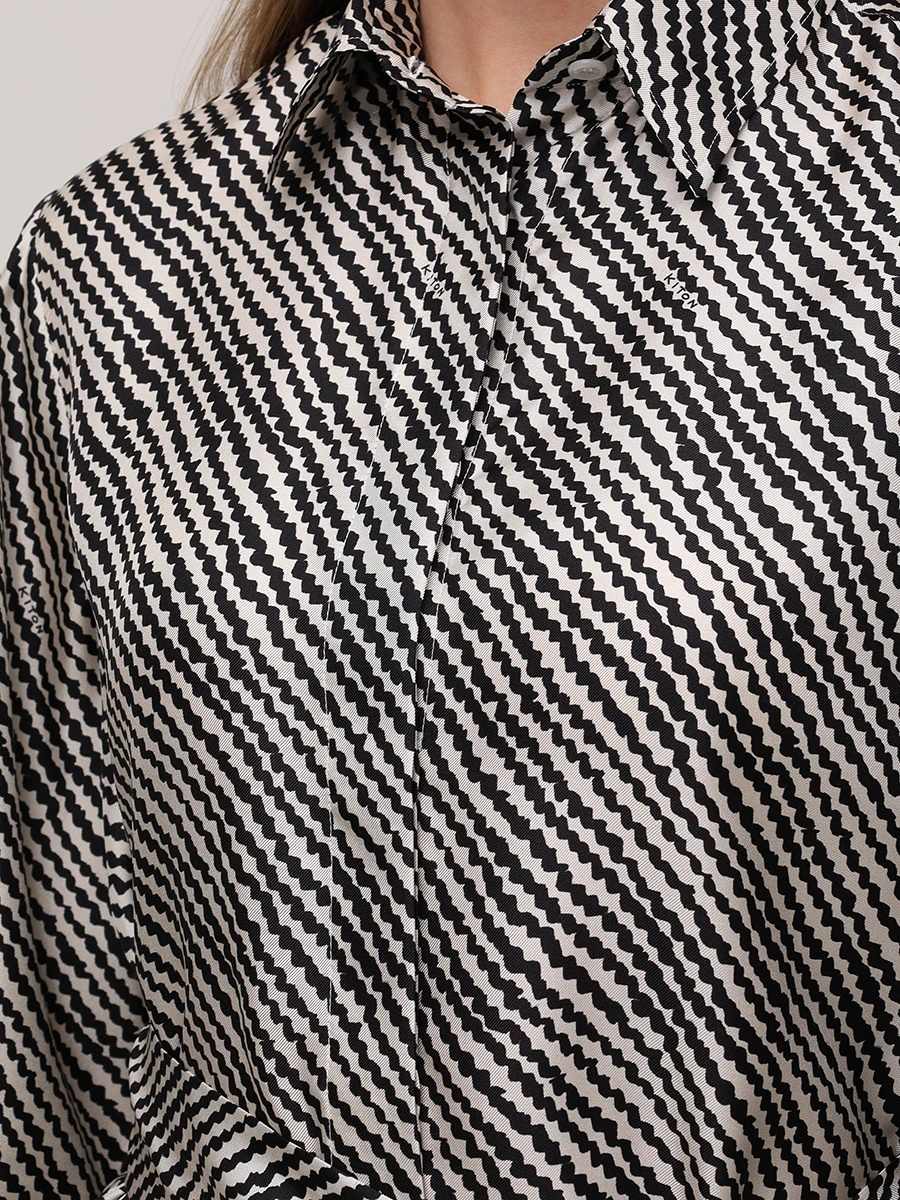 Блуза шелковая