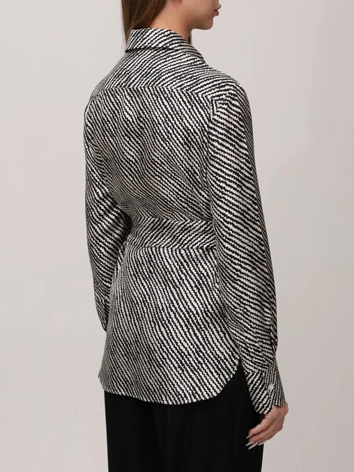 Блуза шелковая KITON