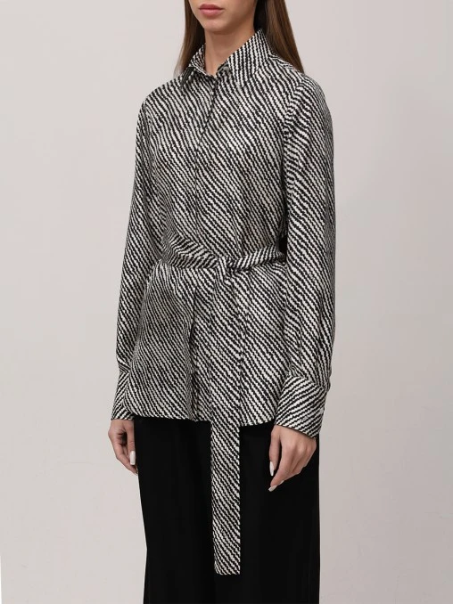 Блуза шелковая KITON