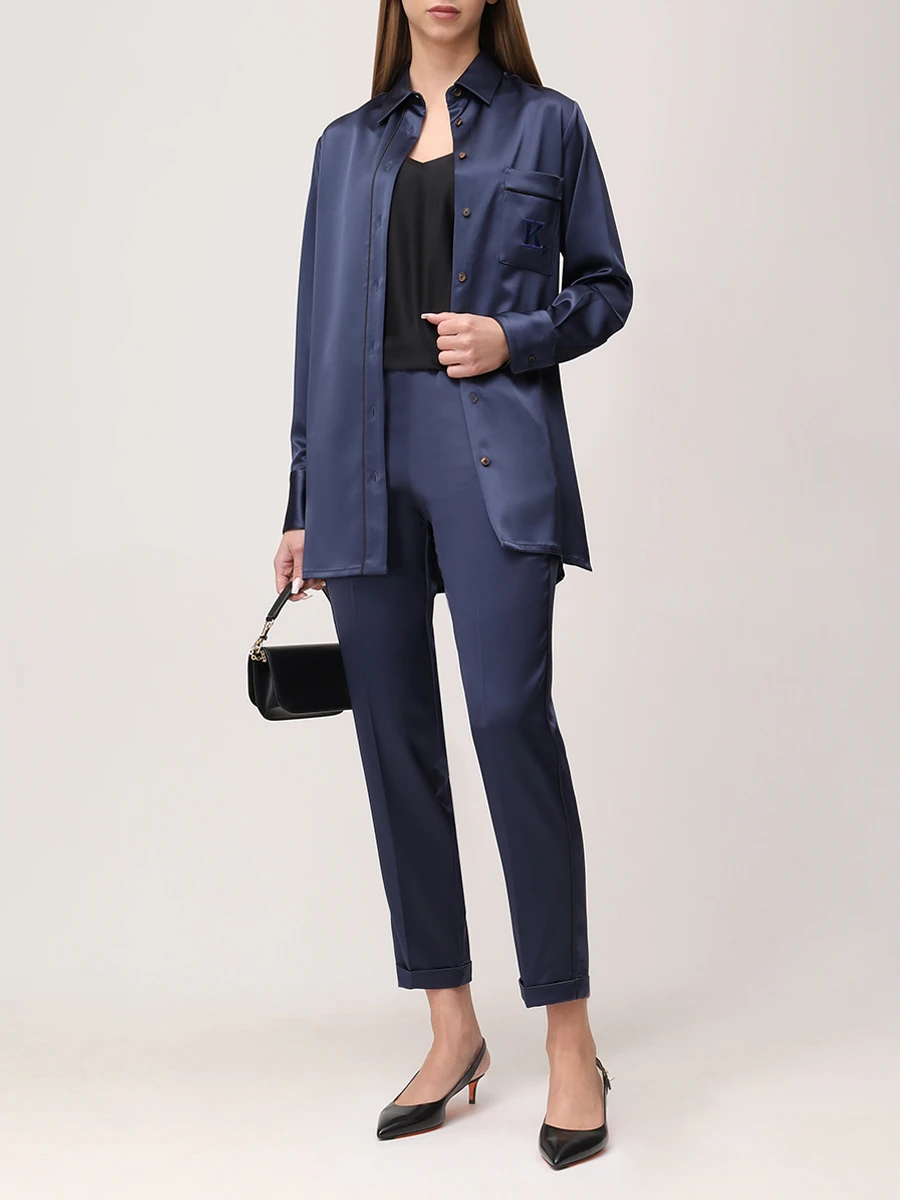 Костюм однотонный