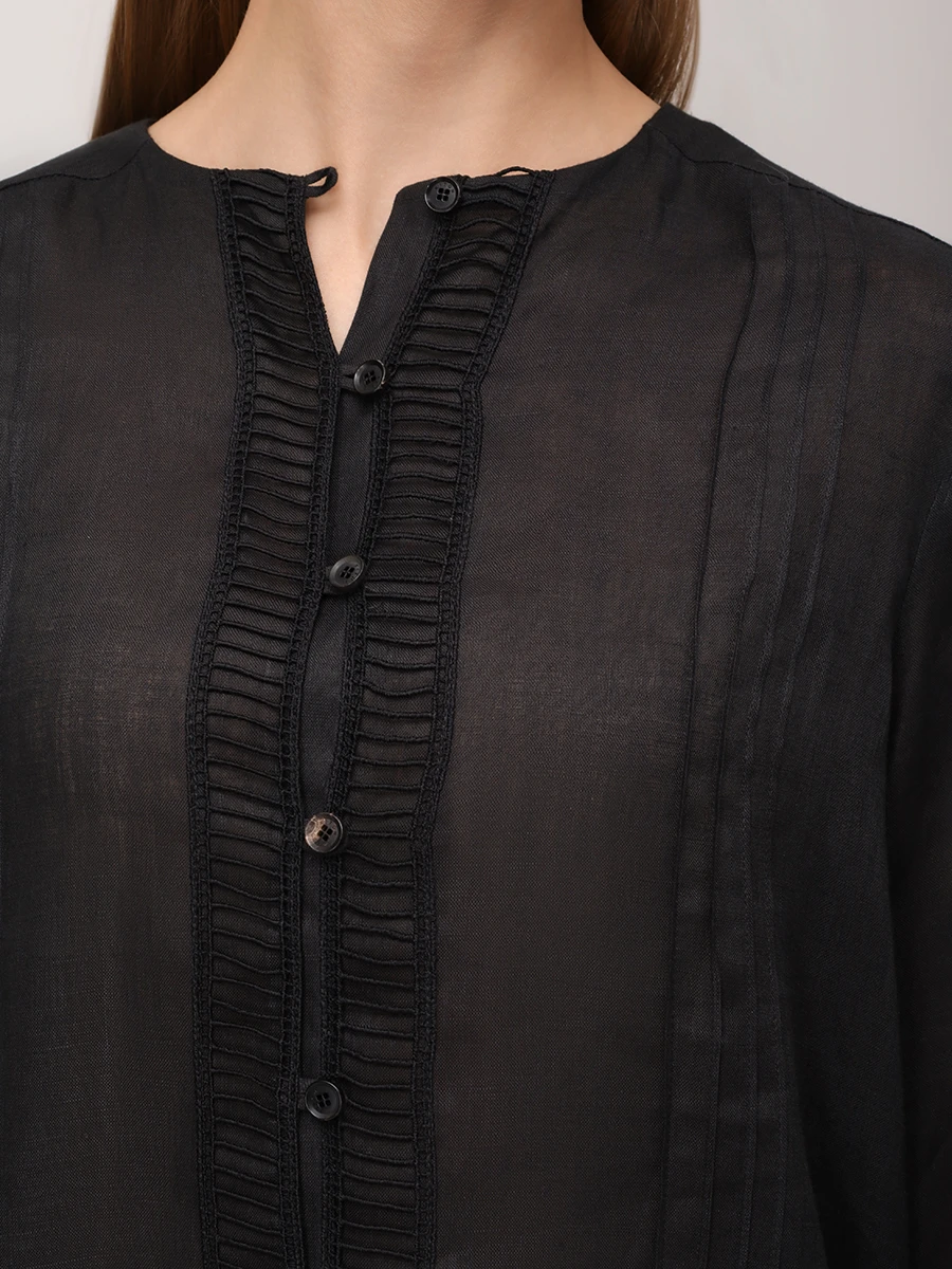 Блуза льняная