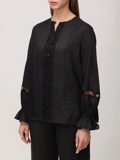 Блуза льняная KITON