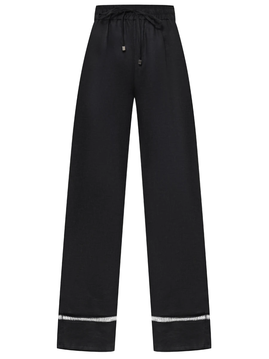 Брюки льняные